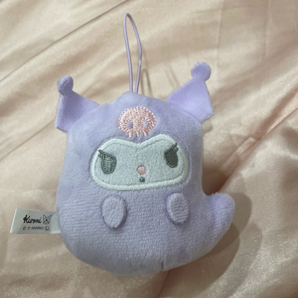 Kuromi plush dangler